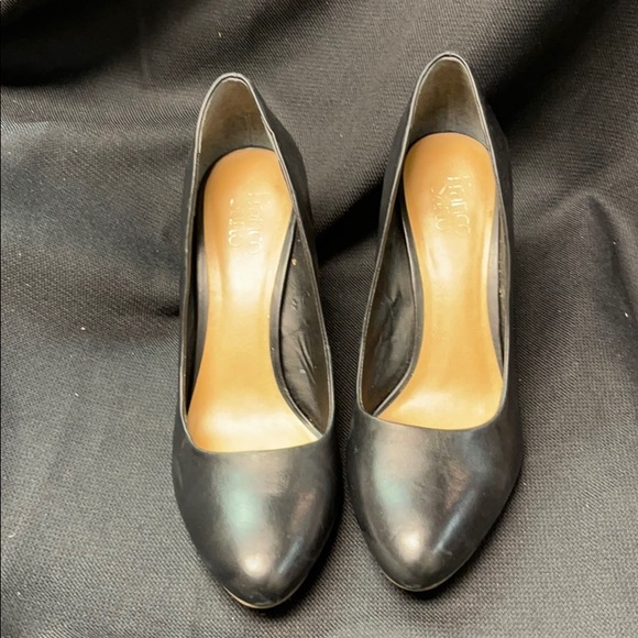 Franco Sarto Shoes - Franco Sarto Black Leather Heels